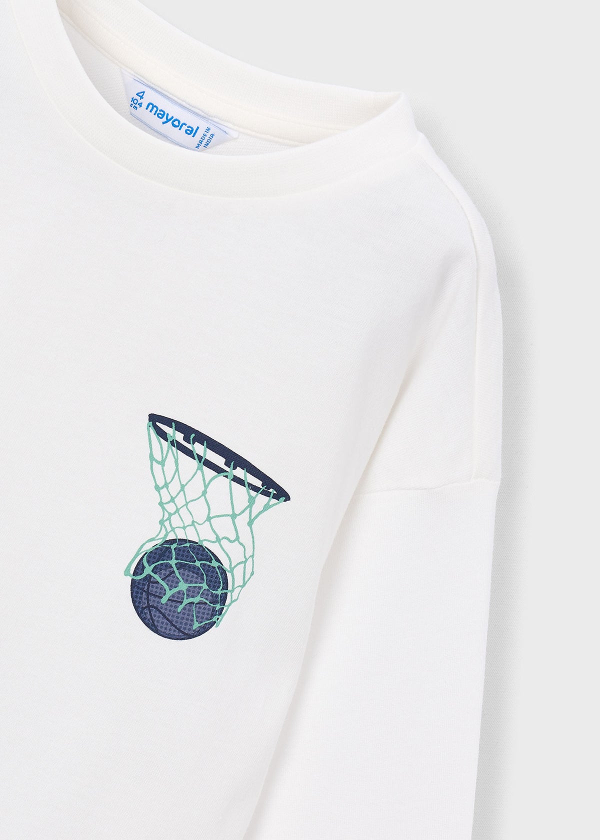 Camiseta serigrafía espalda niño