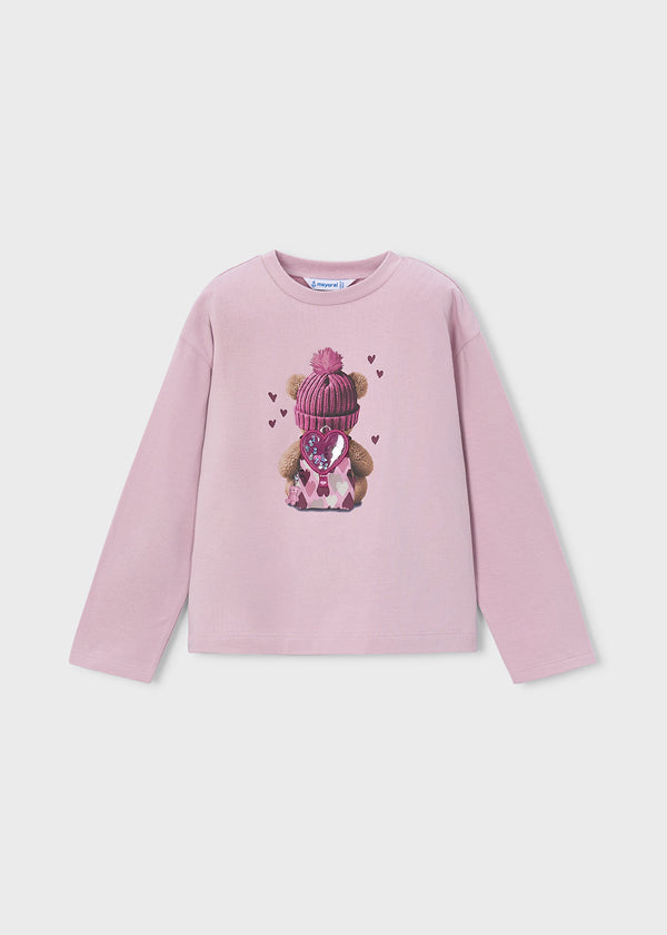 Camiseta oso niña