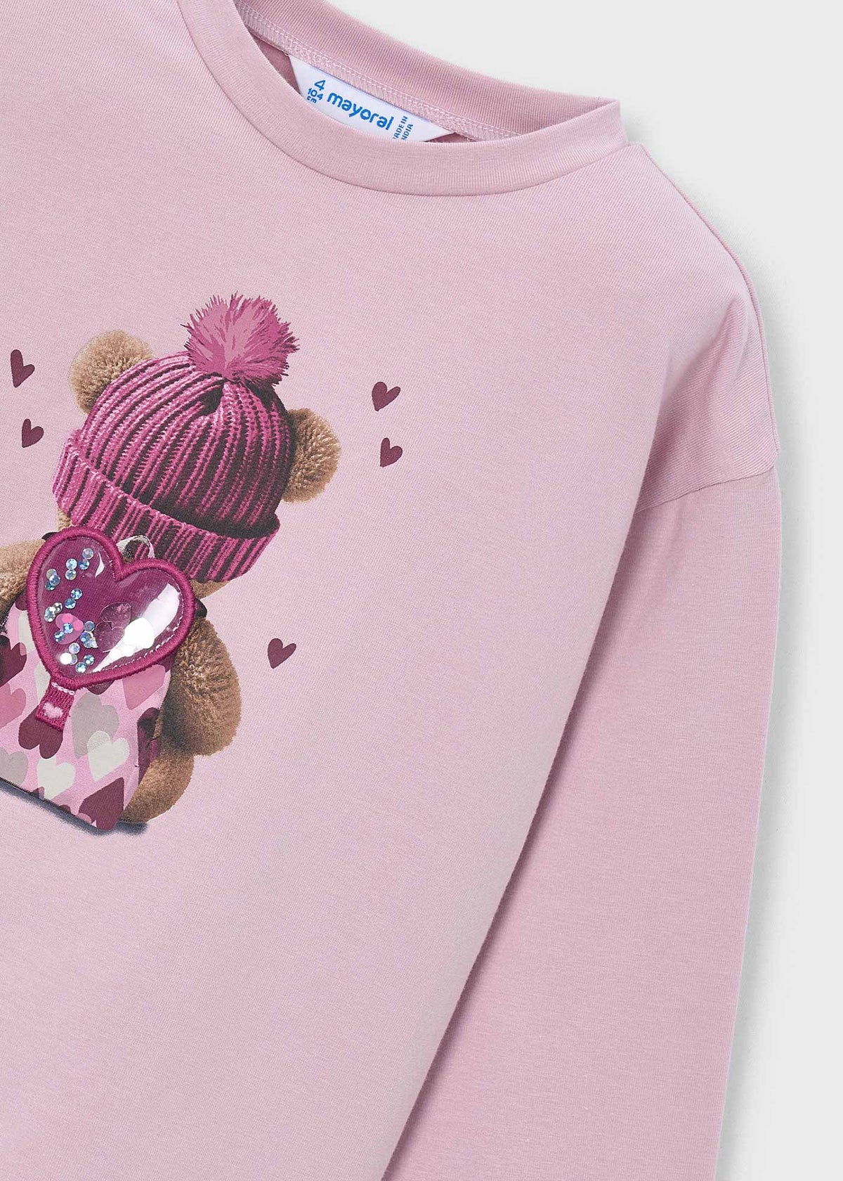 Camiseta oso niña