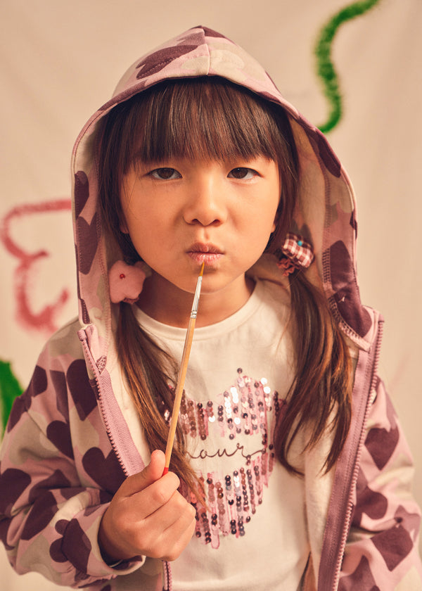 Camiseta serigrafía niña