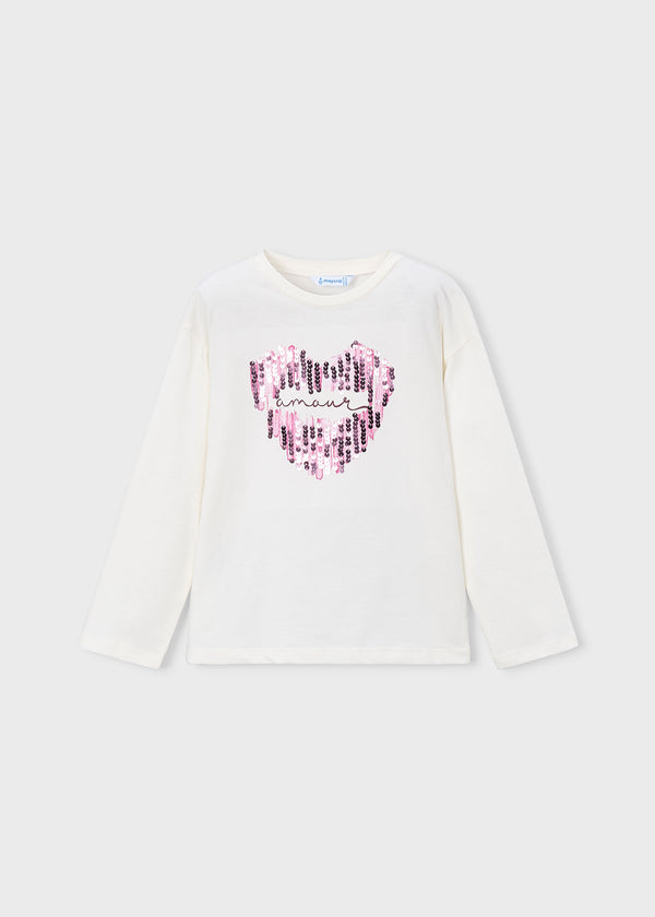 Camiseta serigrafía niña