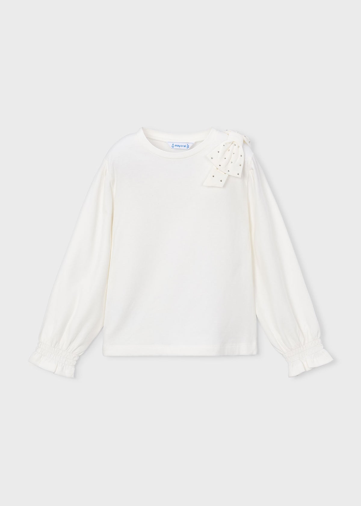 Camiseta lazo niña