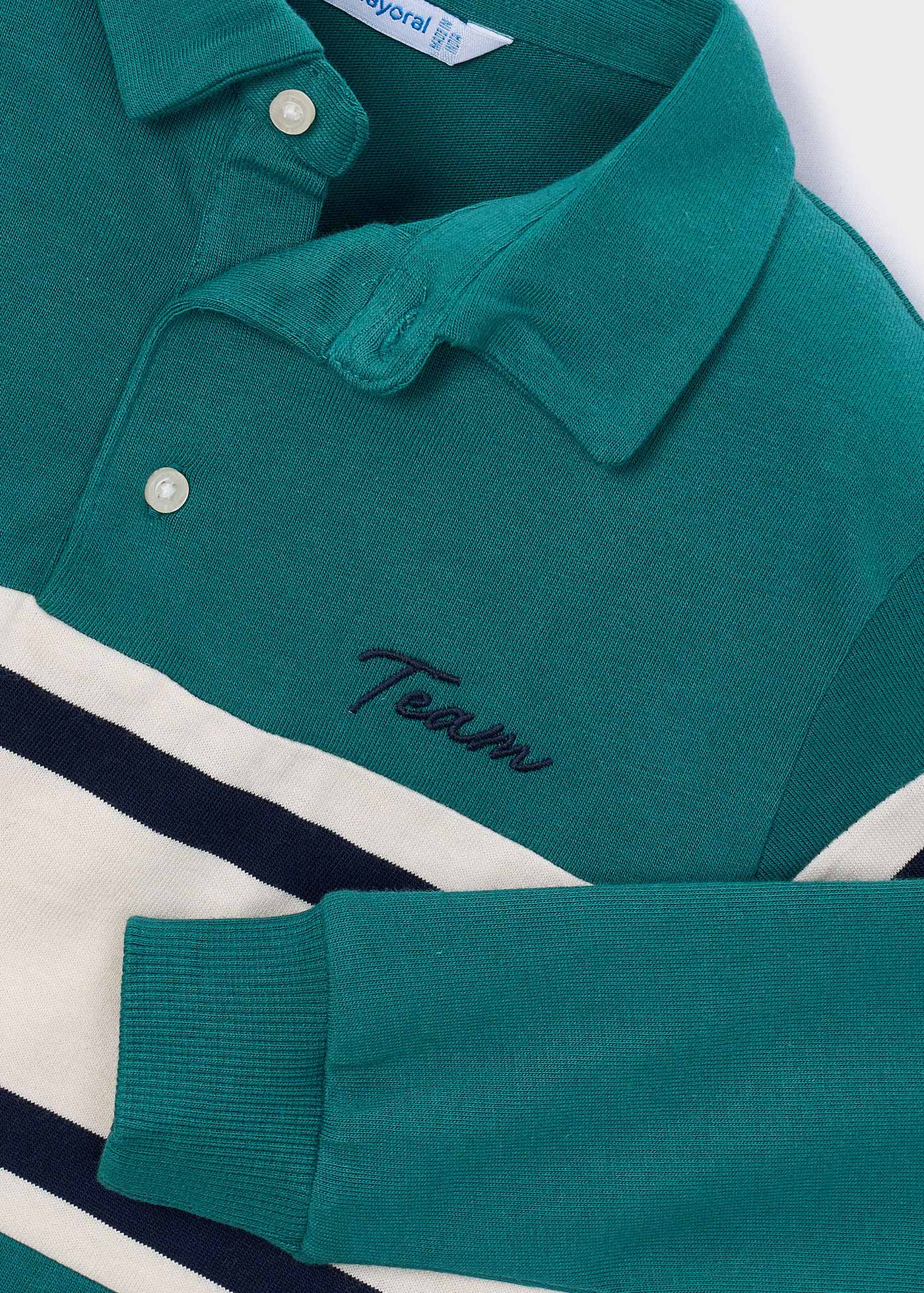 Polo combinado  niño