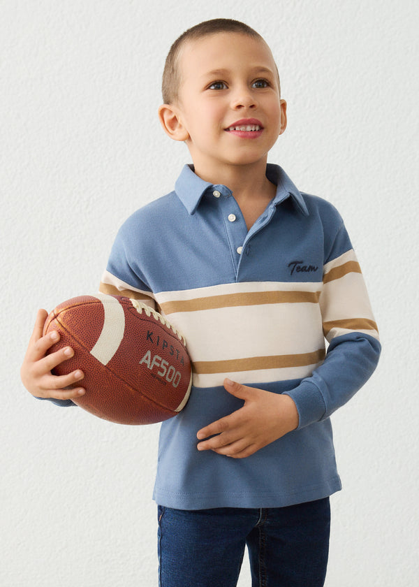 Polo combinado  niño