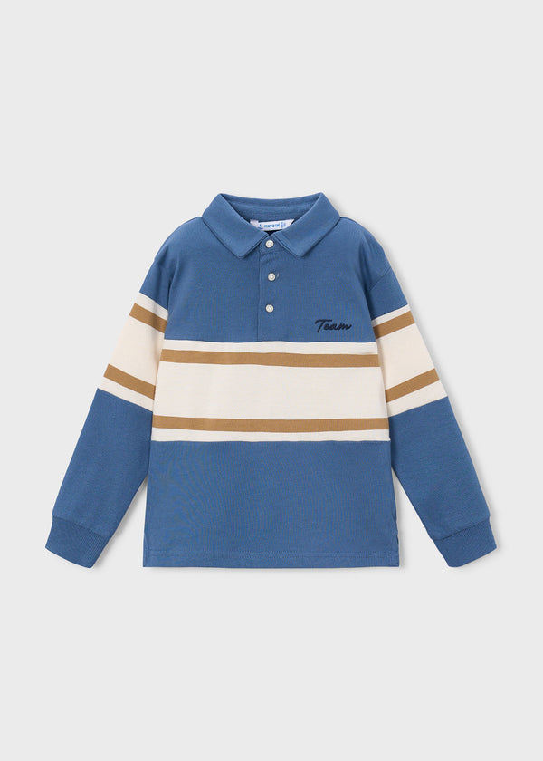 Polo combinado  niño
