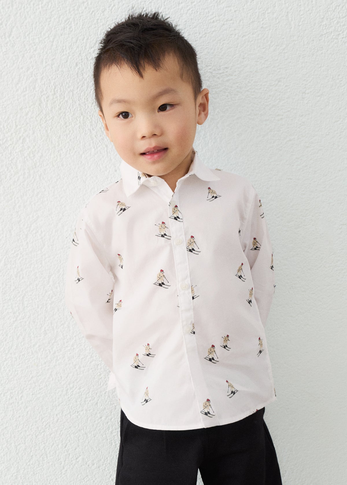 Camisa estampada niño