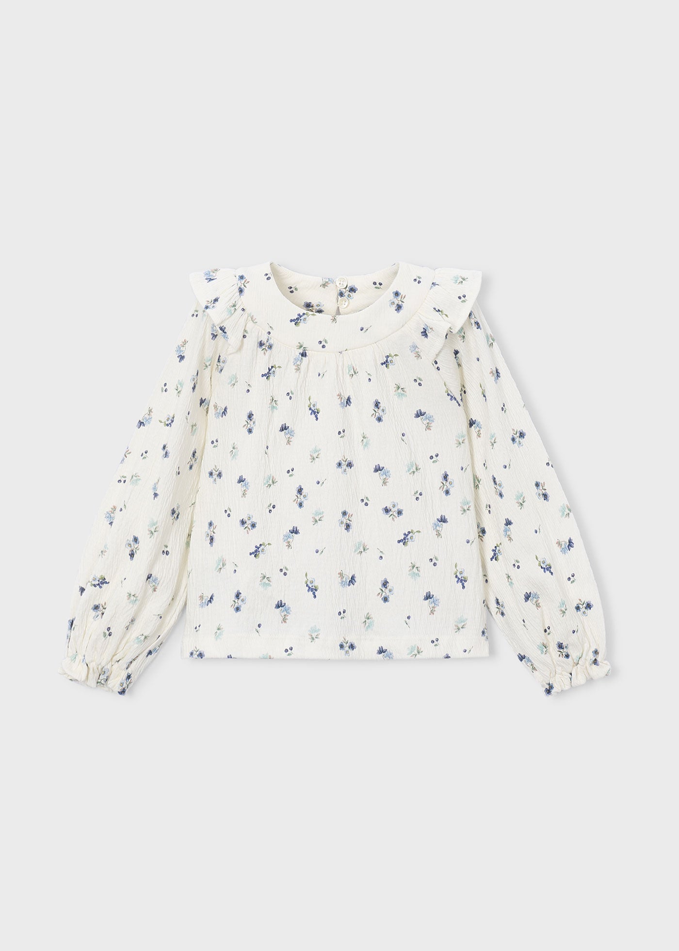 Blusa bambula estampada niño