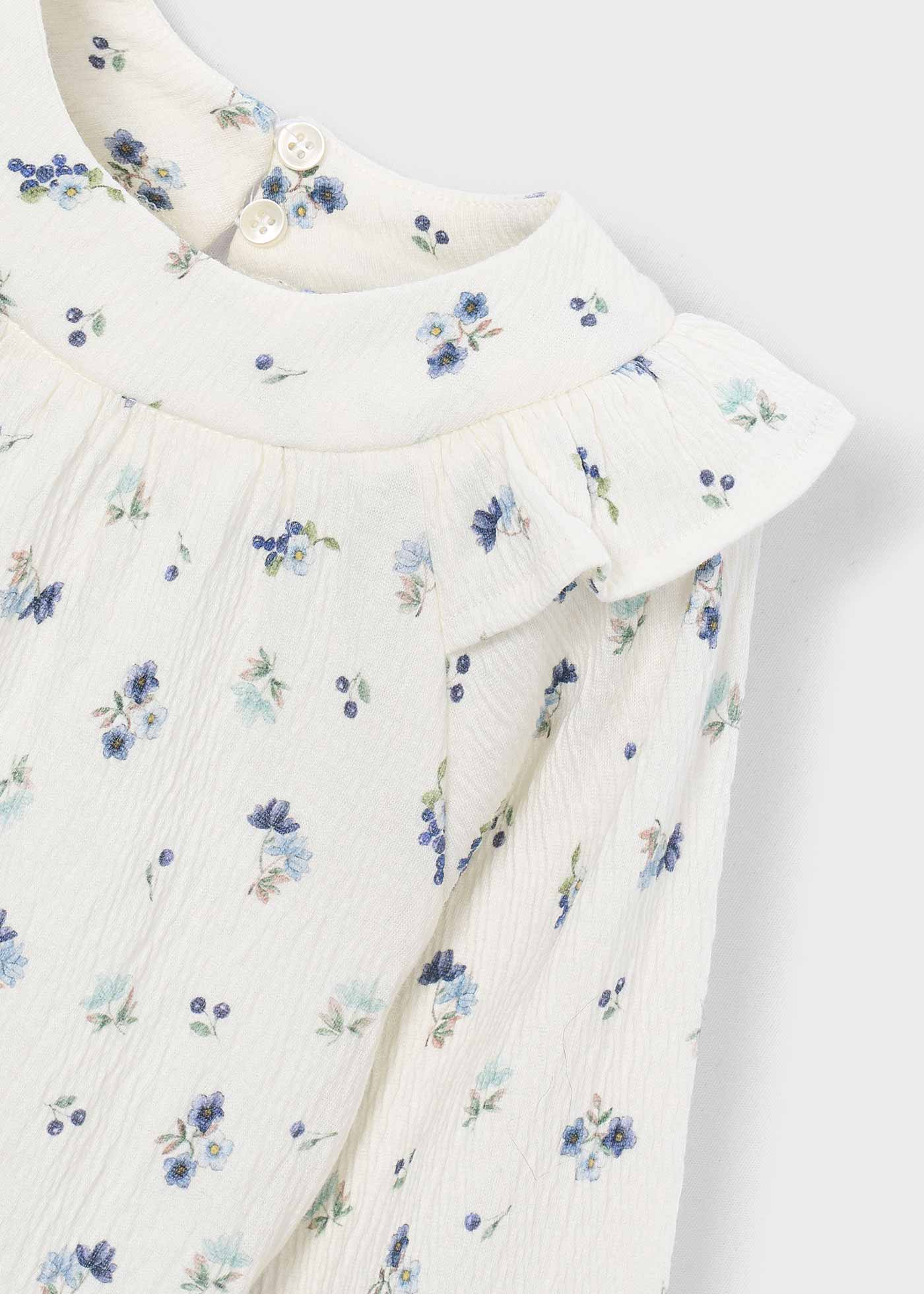 Blusa bambula estampada niño