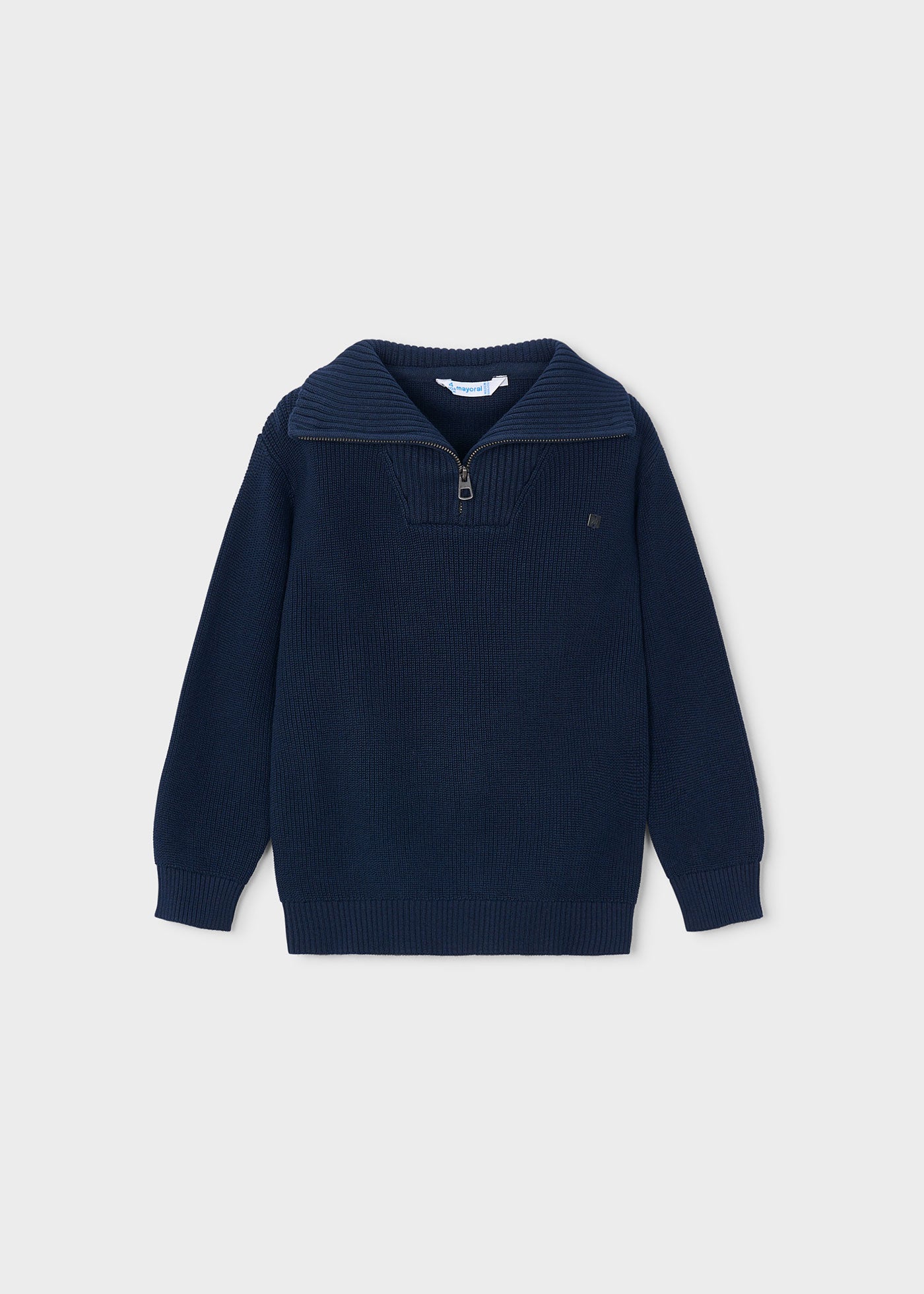 Jersey cuello cremallera niño