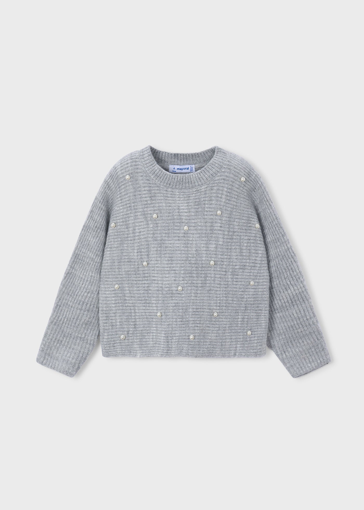 Jersey tricot perlas niña