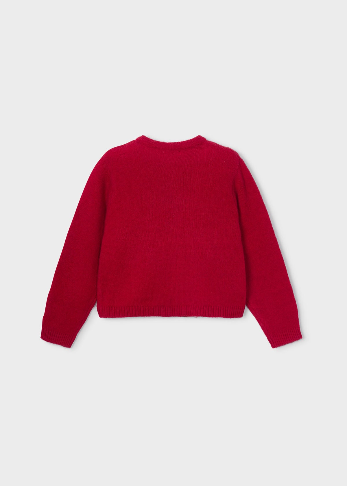 Rebeca tricot lazos niña