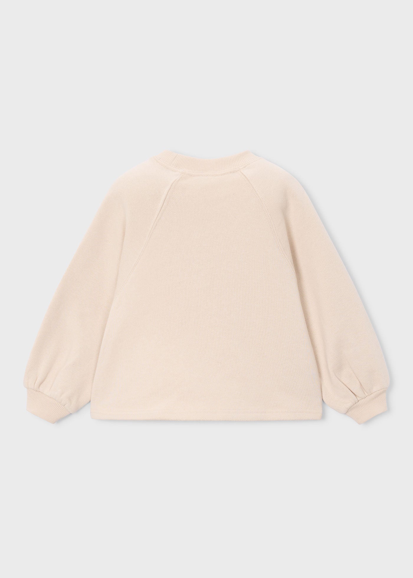 Sudaderas aplique flor niña