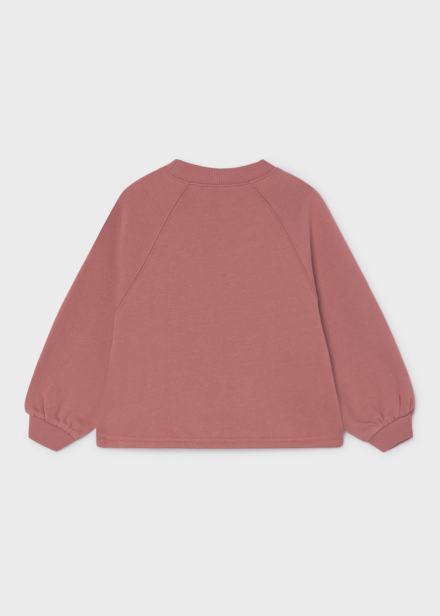 Sudaderas aplique flor niña