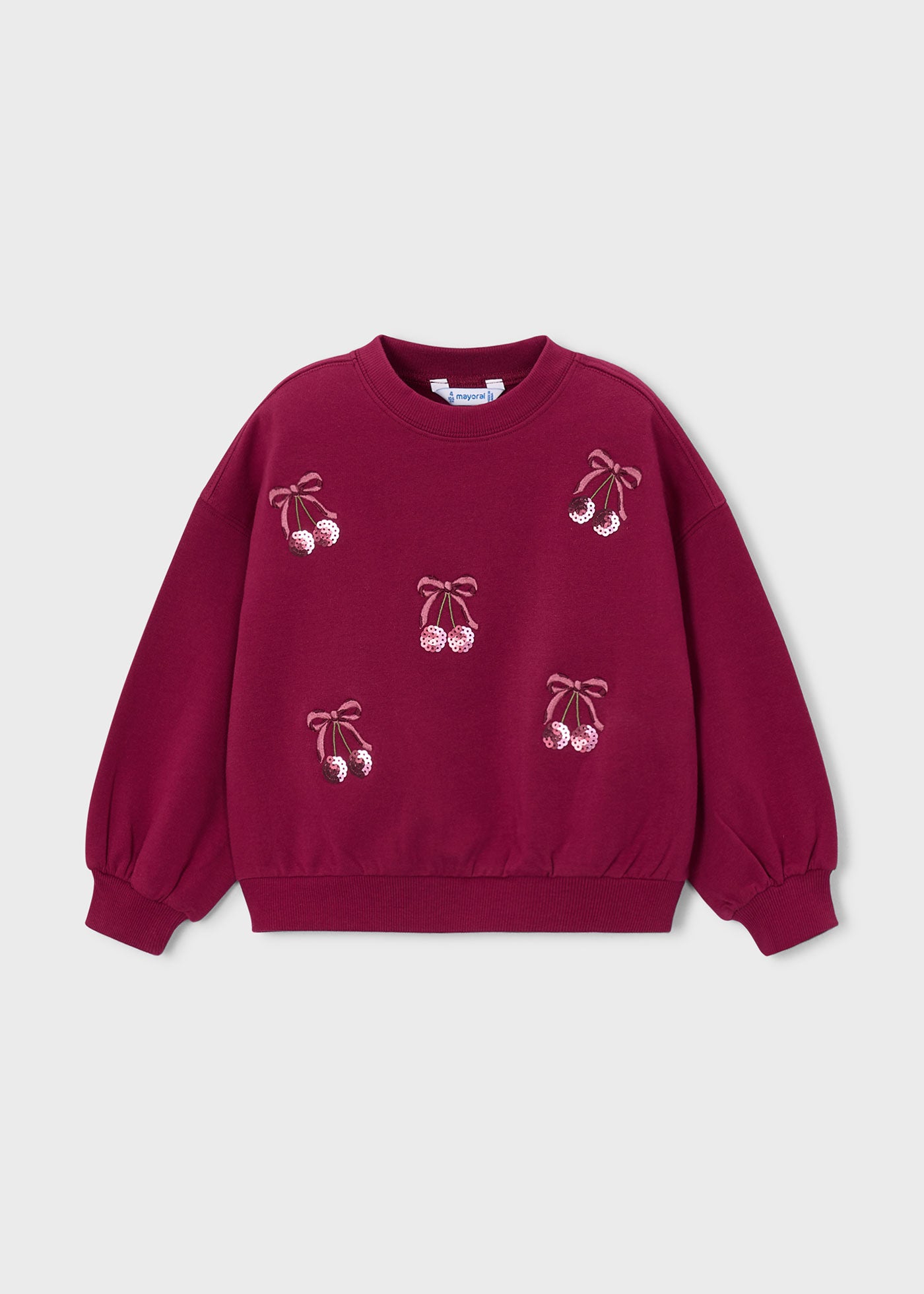 Sudadera bordados niña