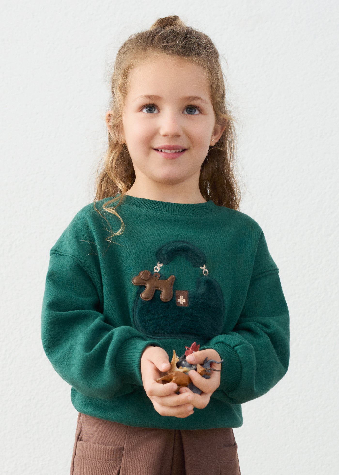 Sudadera perrito niña