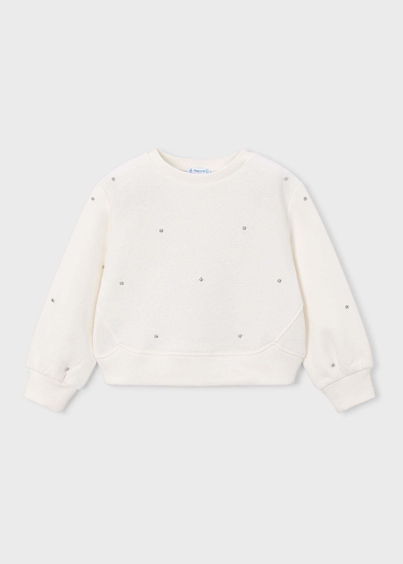Sudadera apliques niña