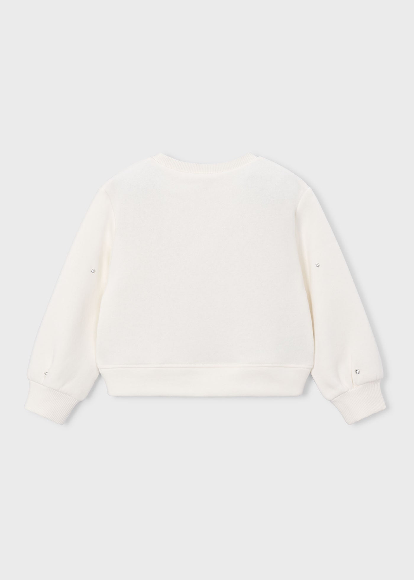 Sudadera apliques niña