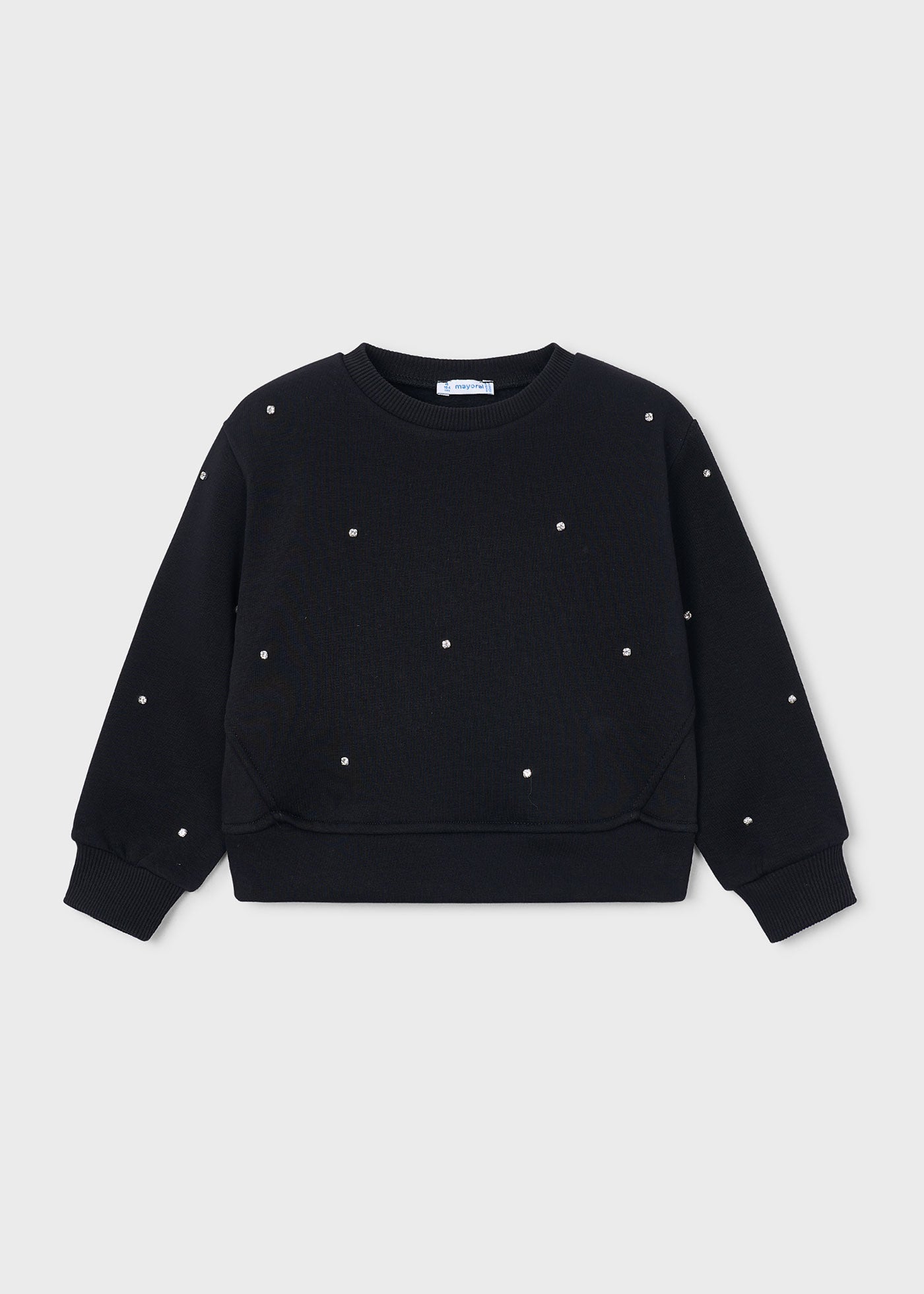 Sudadera apliques niña