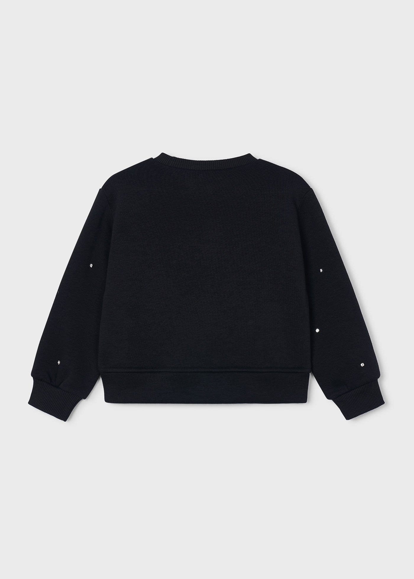 Sudadera apliques niña