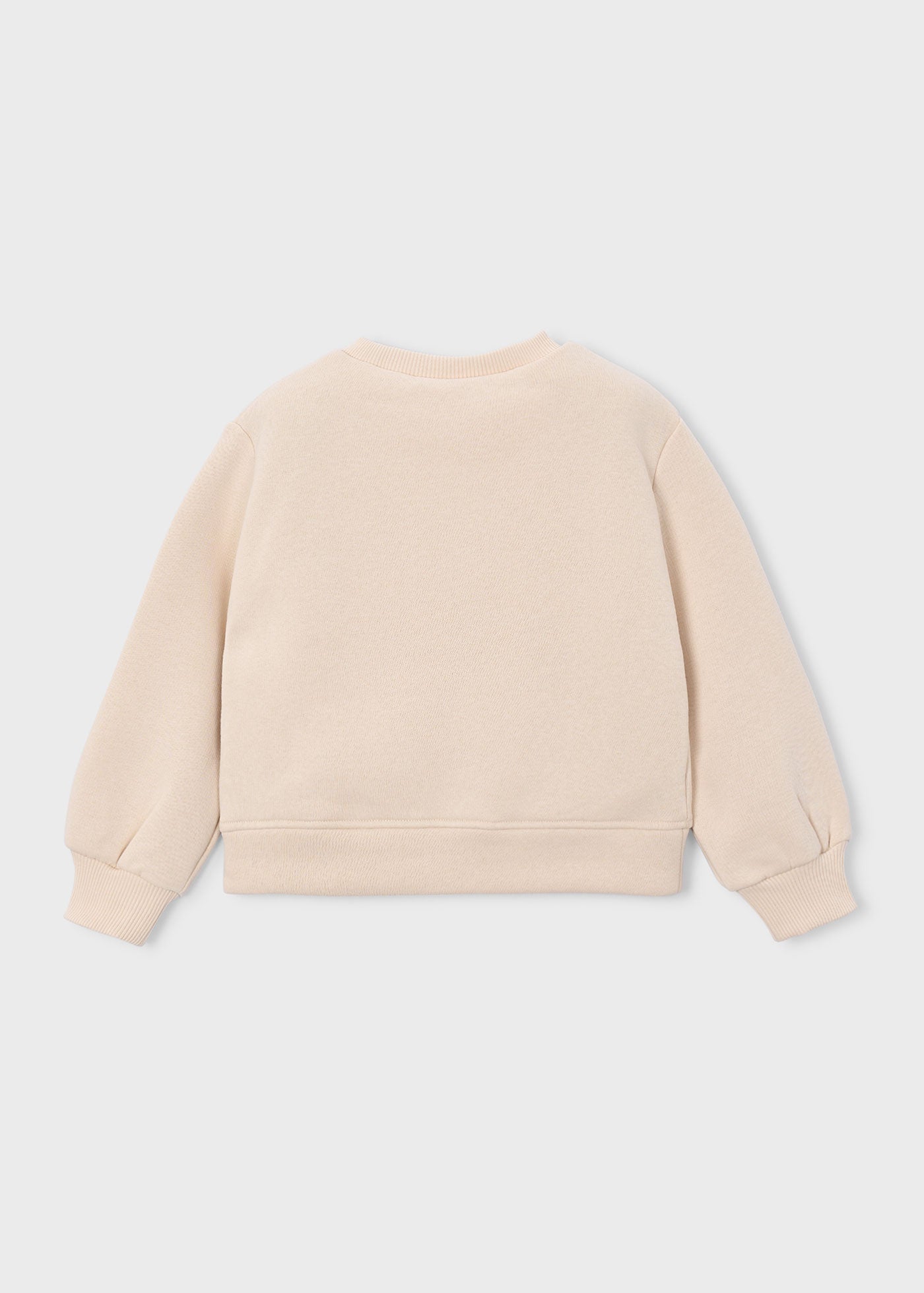 Sudadera apliques niña