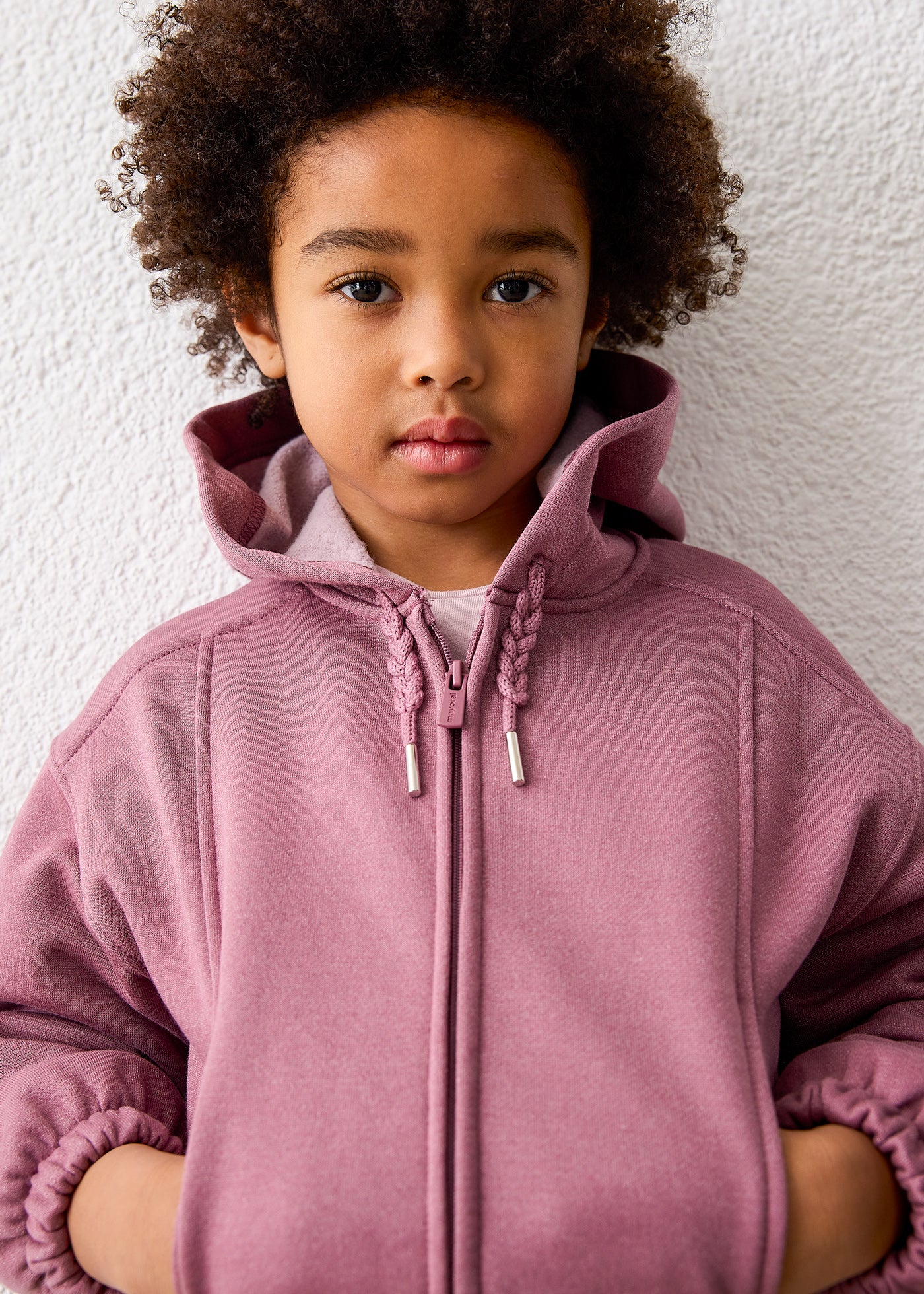 Sudadera cremallera niña