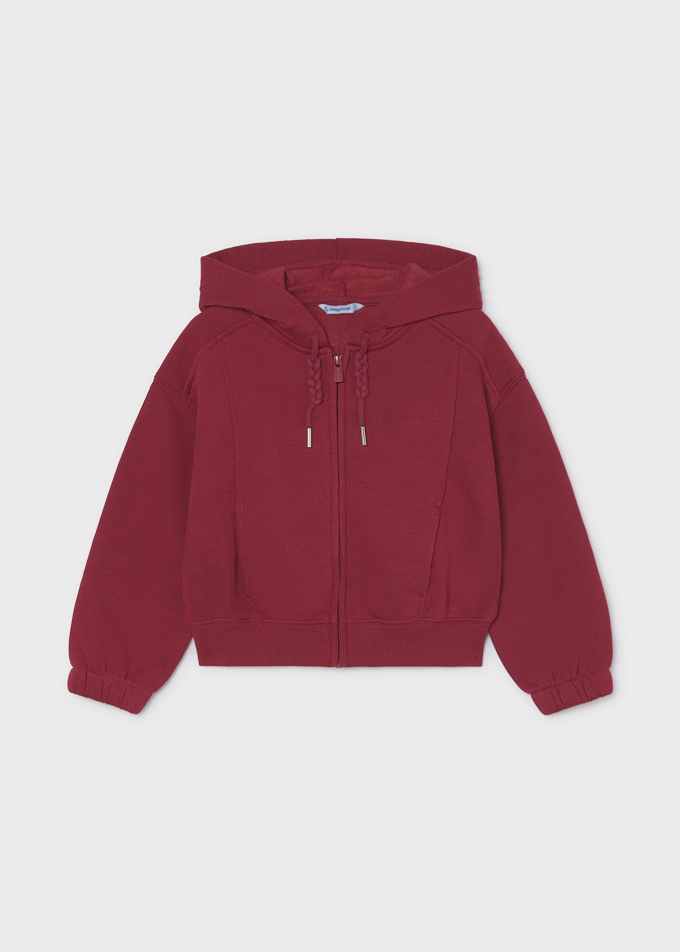 Sudadera cremallera niña