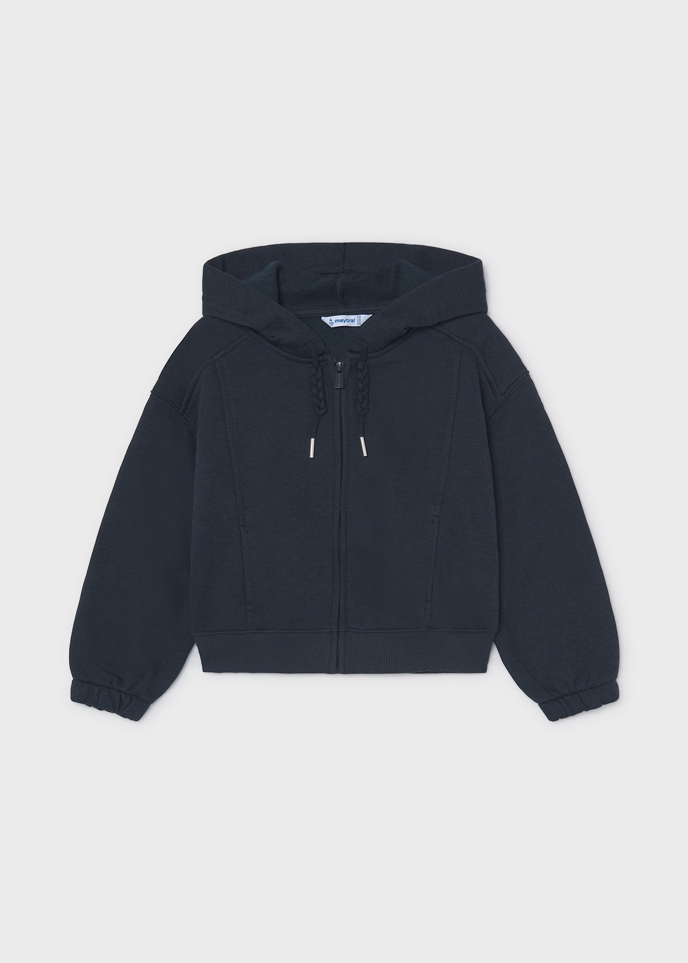 Sudadera cremallera niña