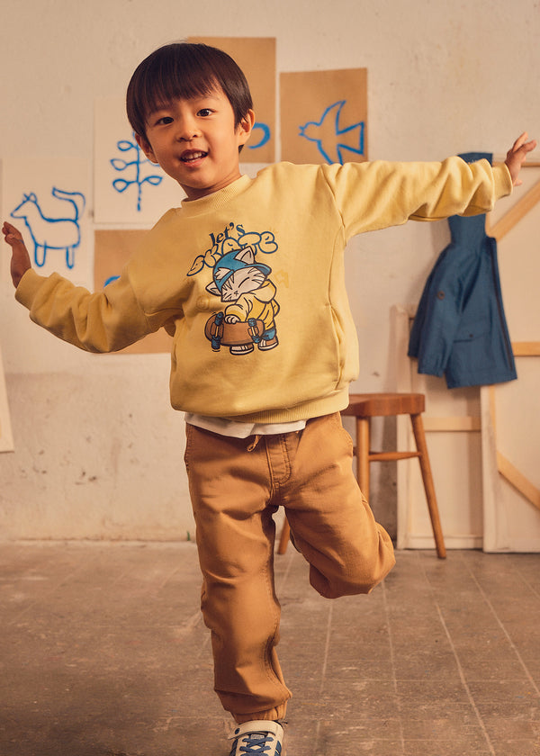 Sudadera print niño