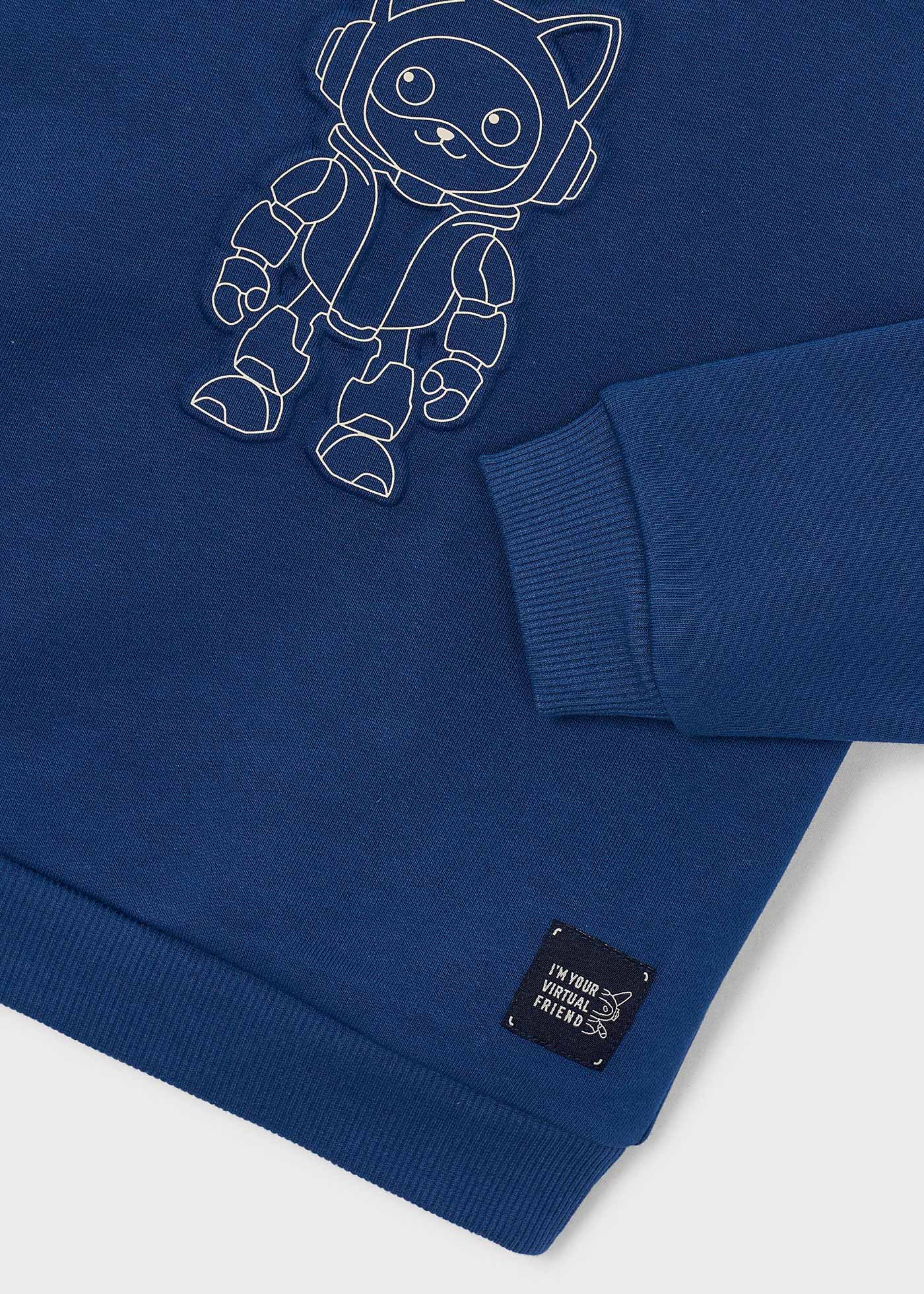 Sudadera embossed niño