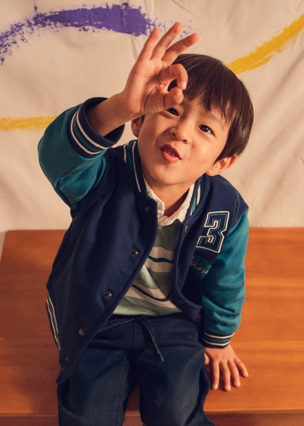 Chaqueta bomber niño