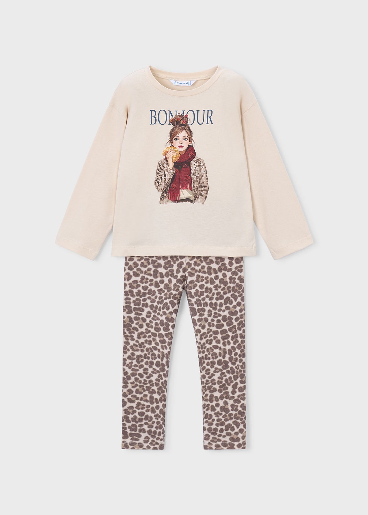 Conjunto legging y camiseta niña