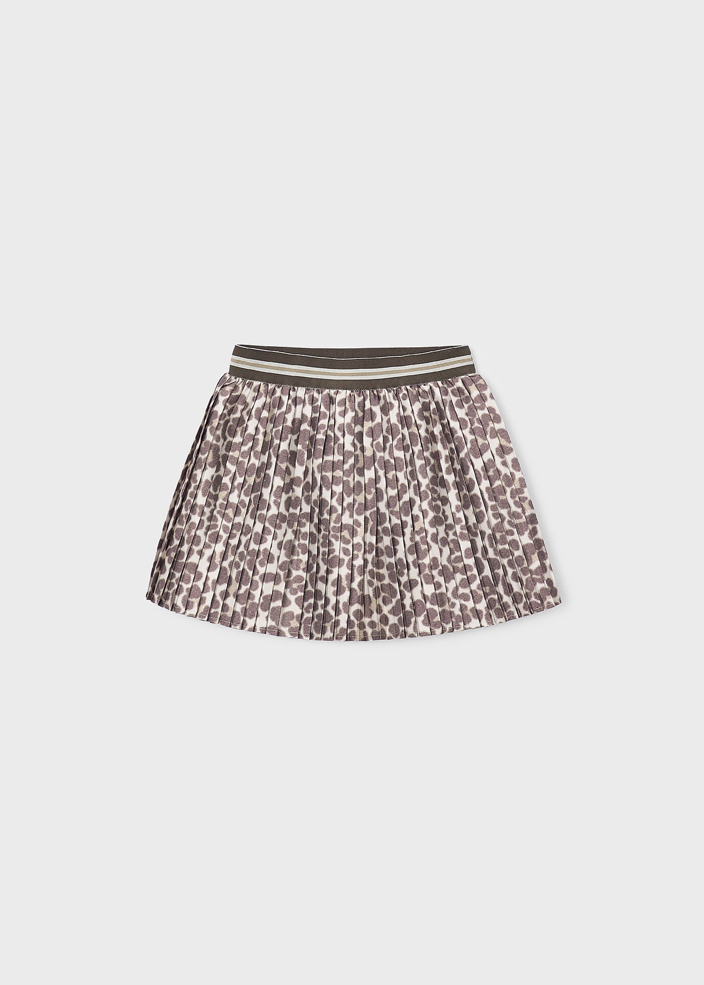 Falda plisada estampada niña