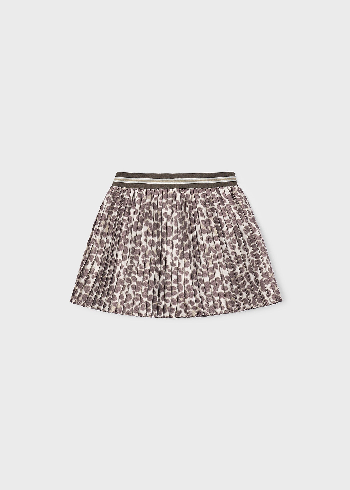 Falda plisada estampada niña
