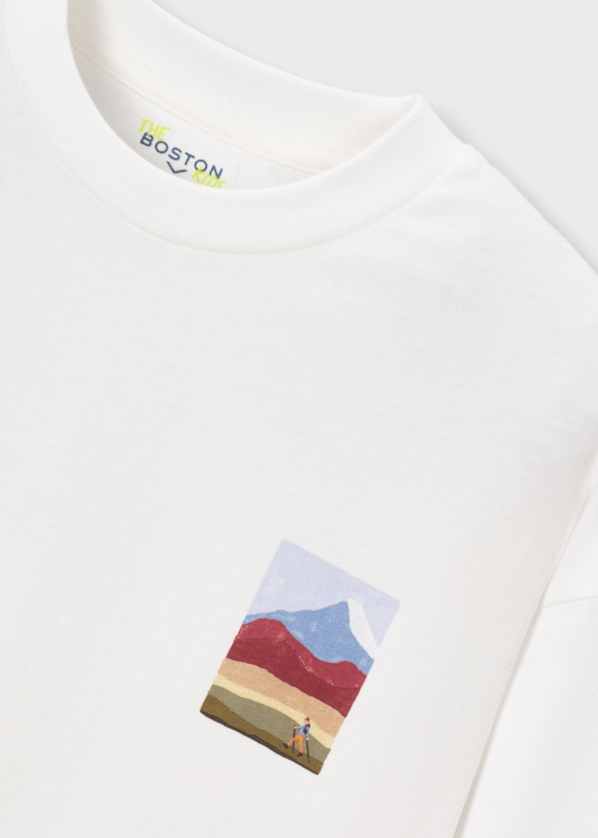 Camiseta serigrafía espalda Boston Kids