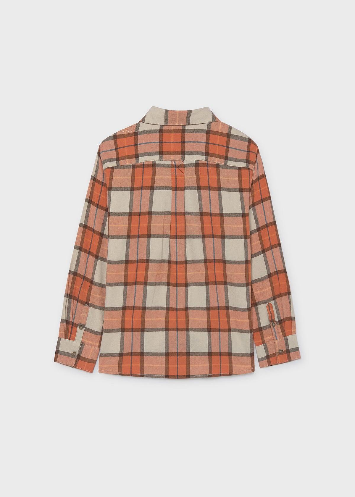 Camisa cuadros franela chico