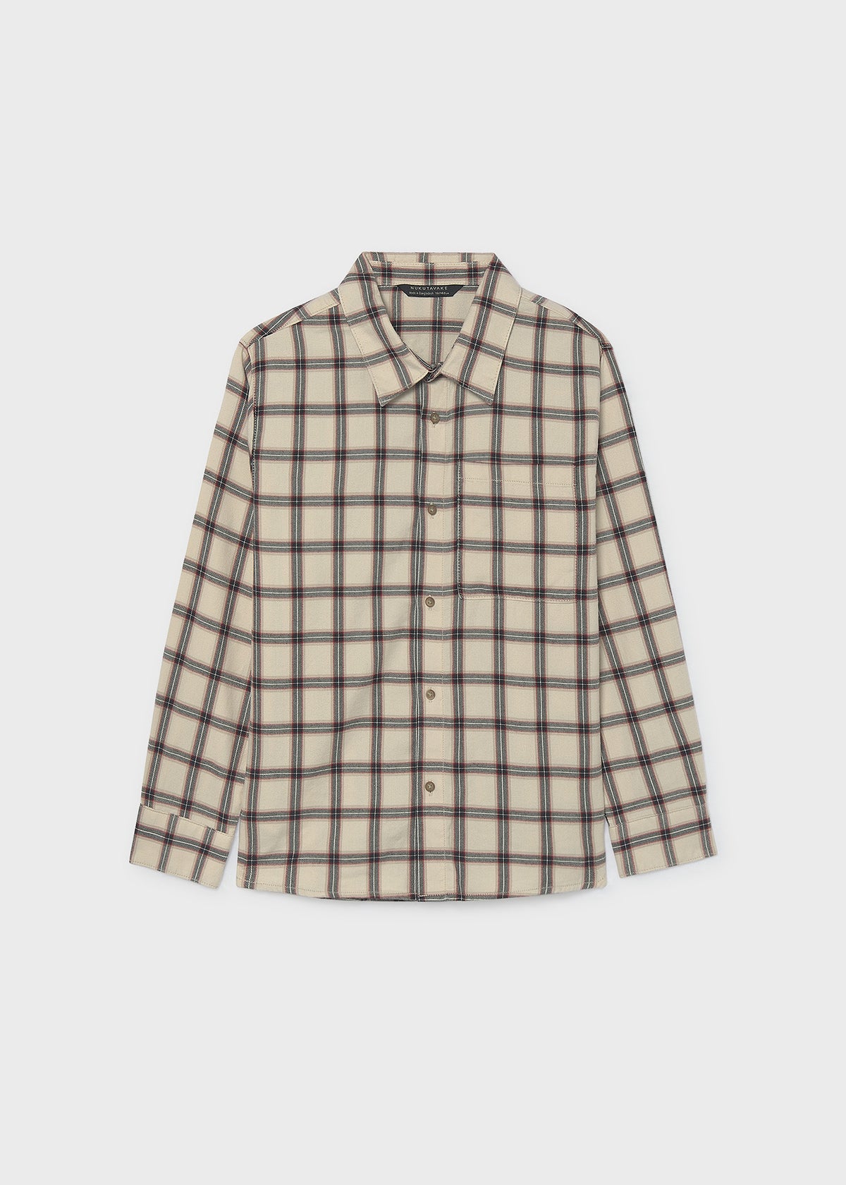 Camisa cuadros franela chico