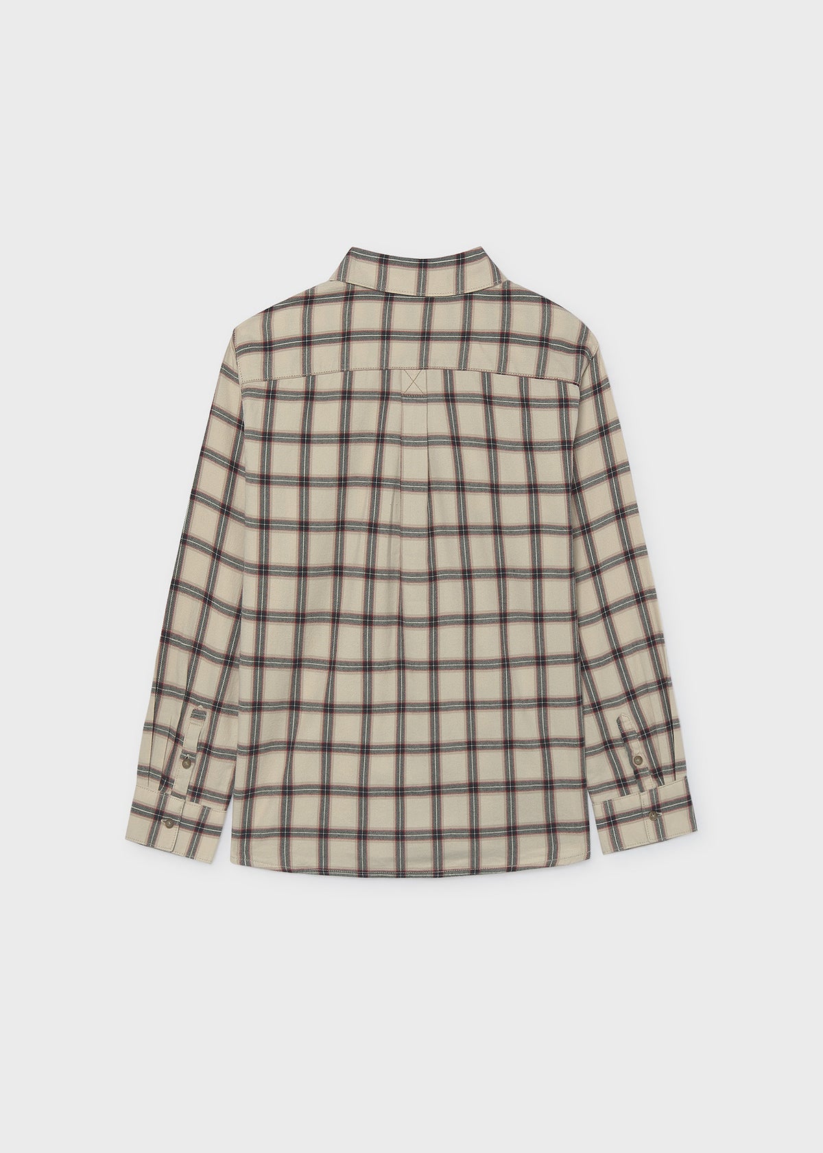 Camisa cuadros franela chico