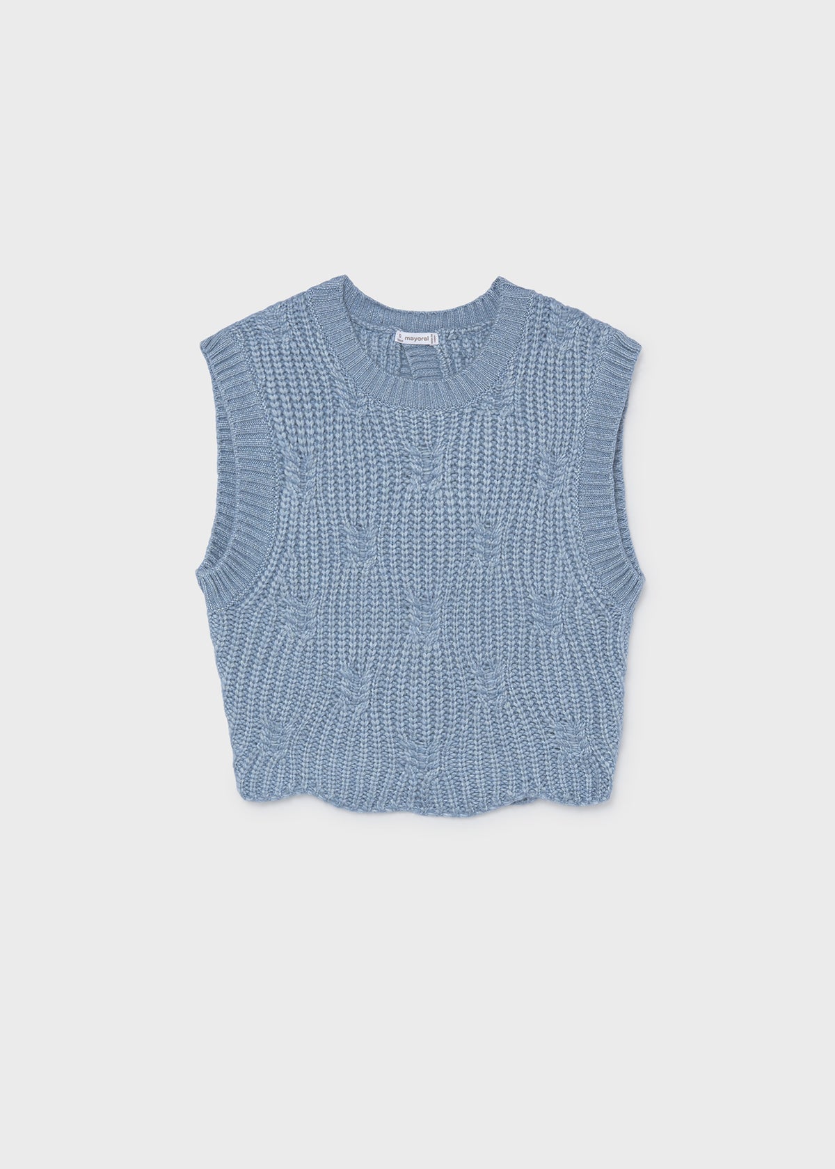 Chaleco tricot chica