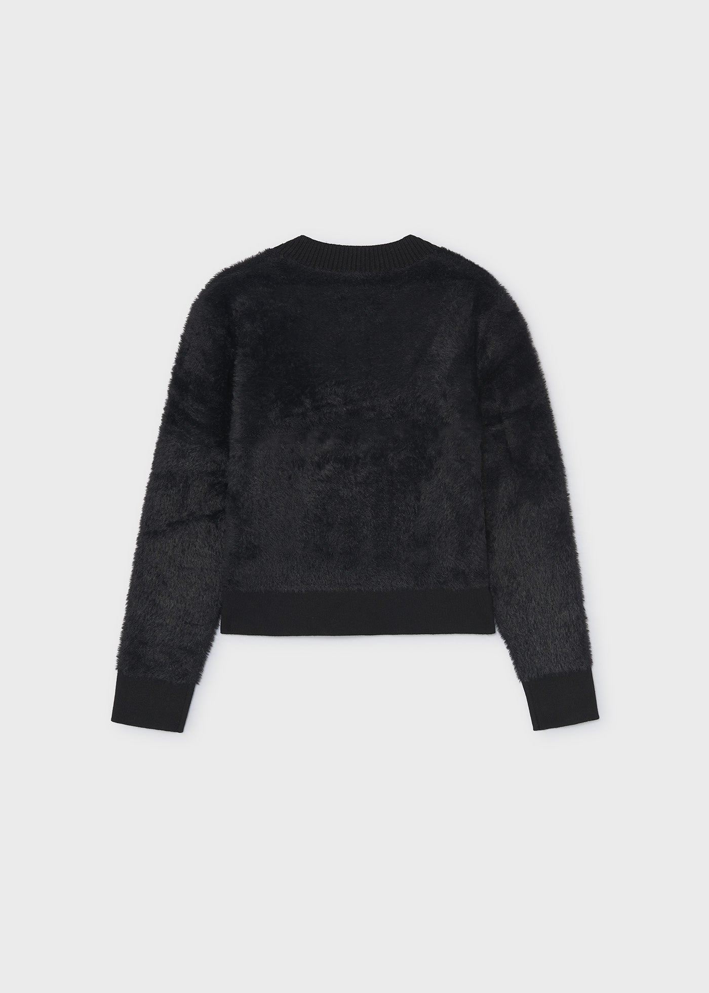 Sudadera cremallera pelo chica