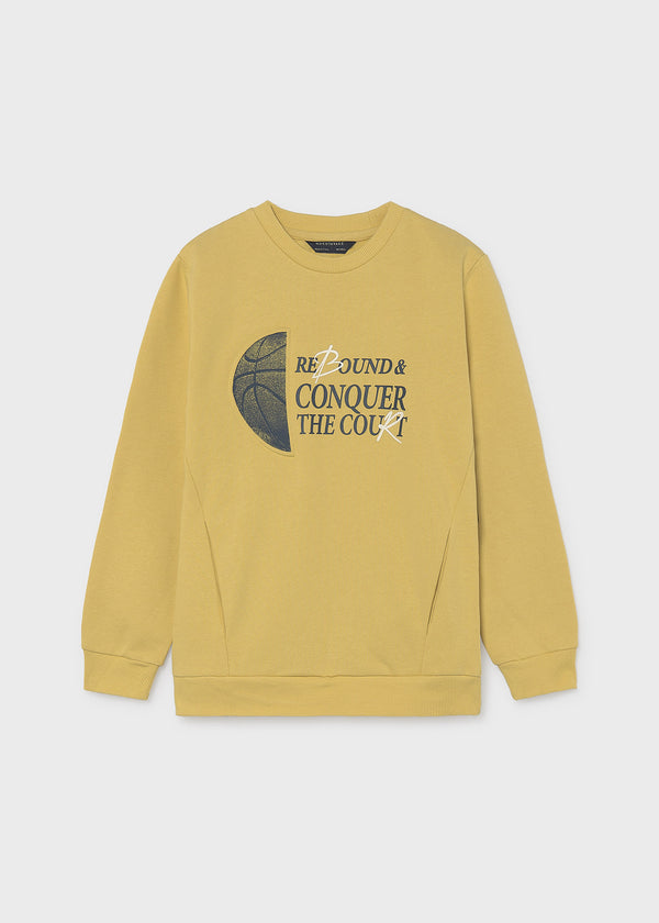 Sudadera embossed chico
