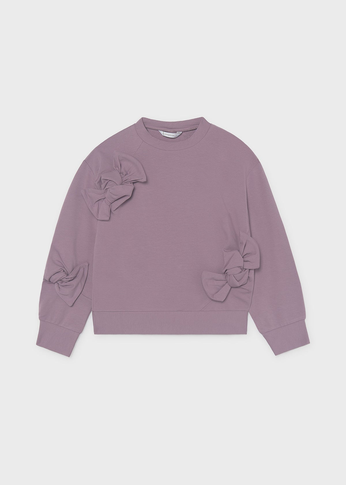 Sudadera con lazos chica