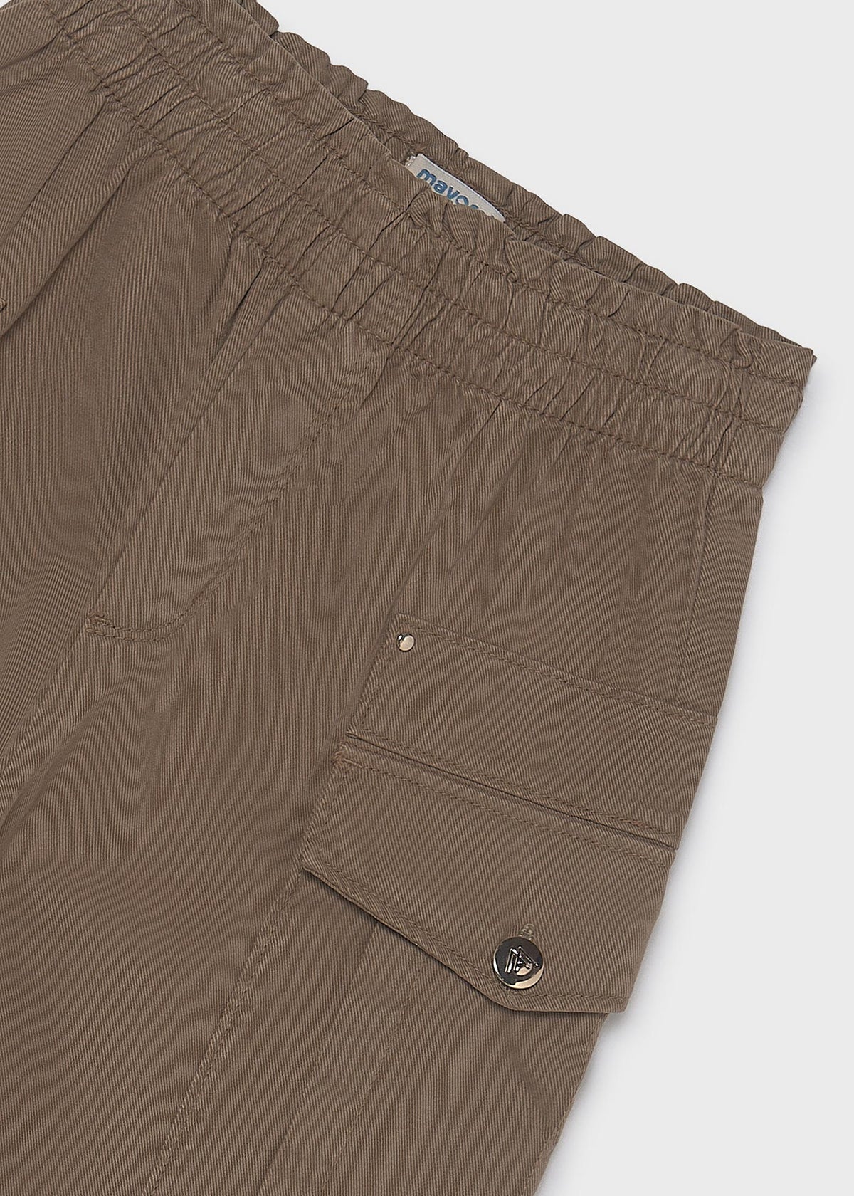 Pantalón sarga bolsillos chica