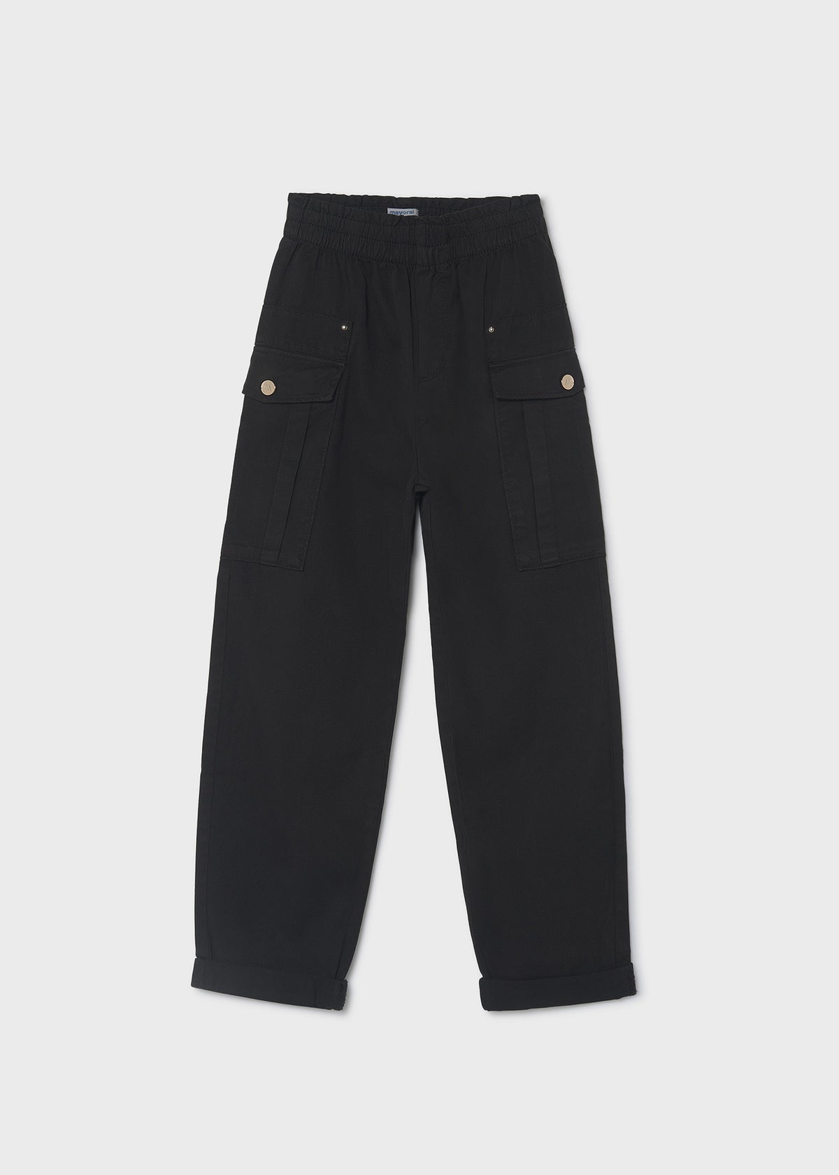 Pantalón sarga bolsillos chica