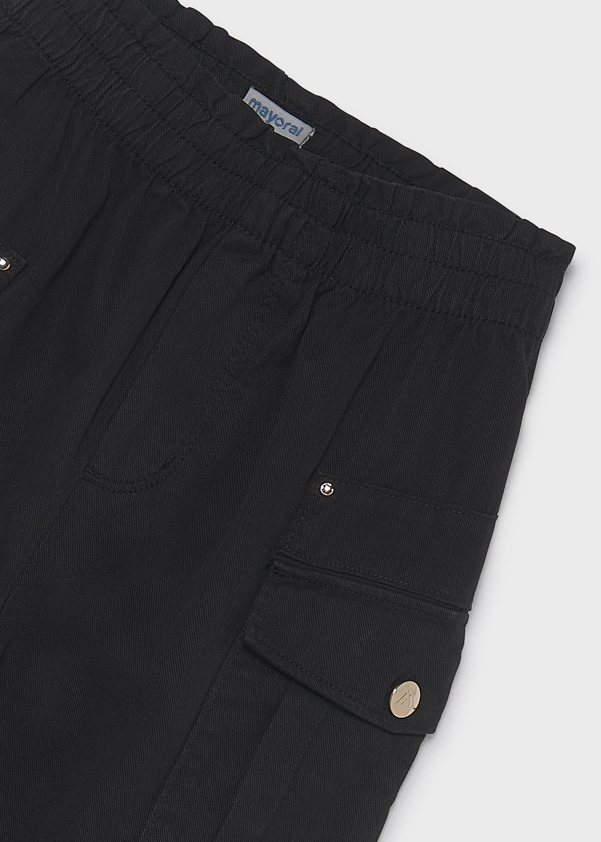 Pantalón sarga bolsillos chica
