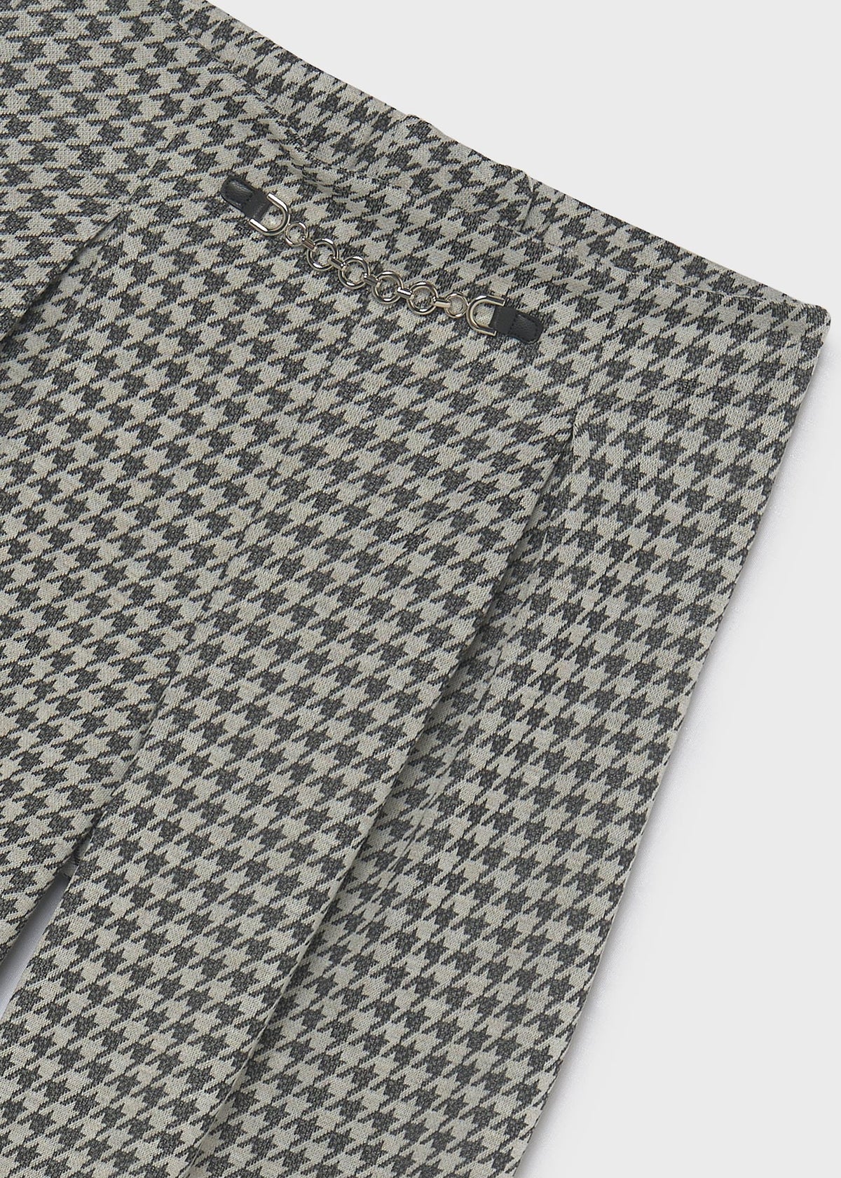 Pantalón punto jacquard chica