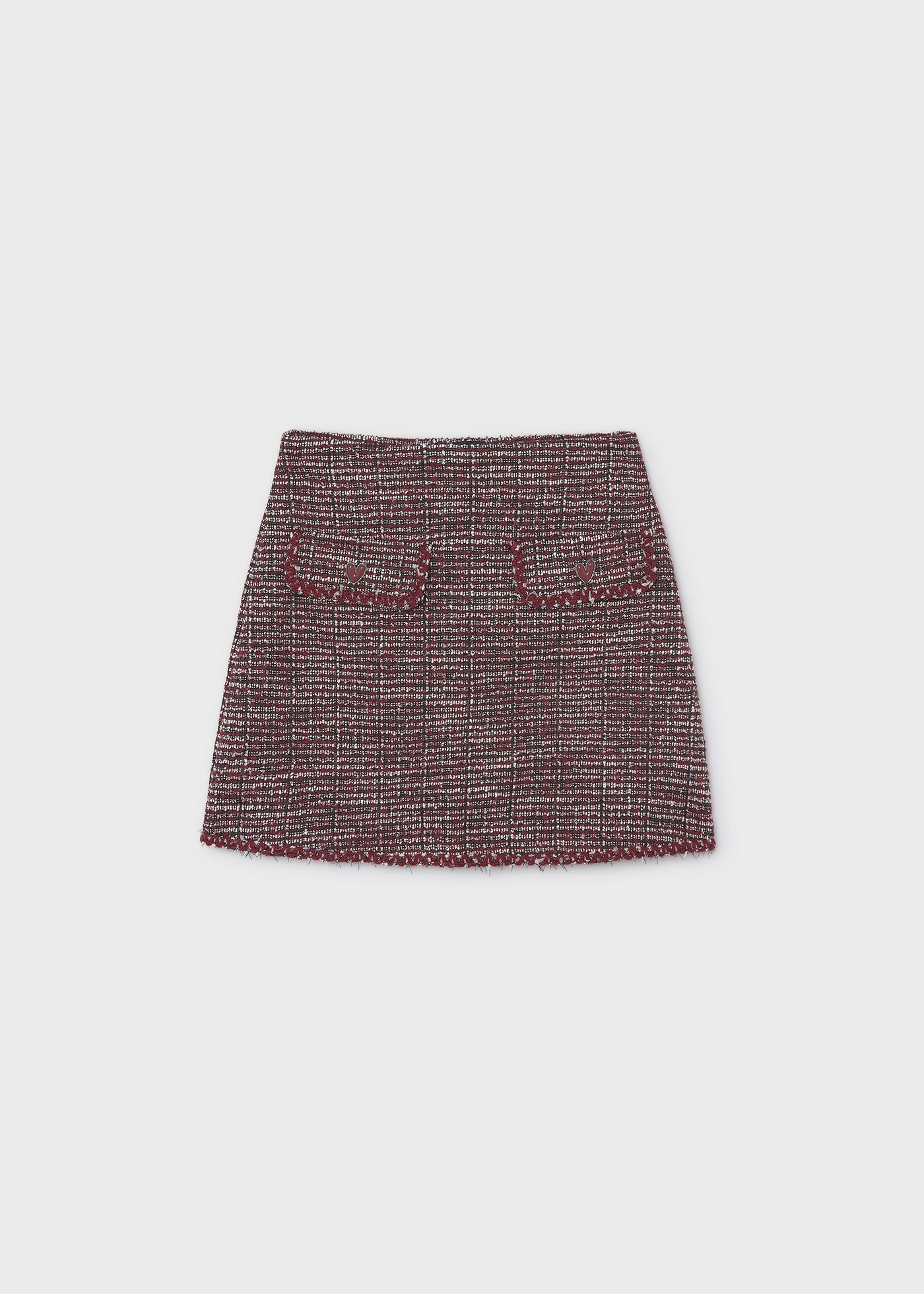 Falda pantalón tweed chica