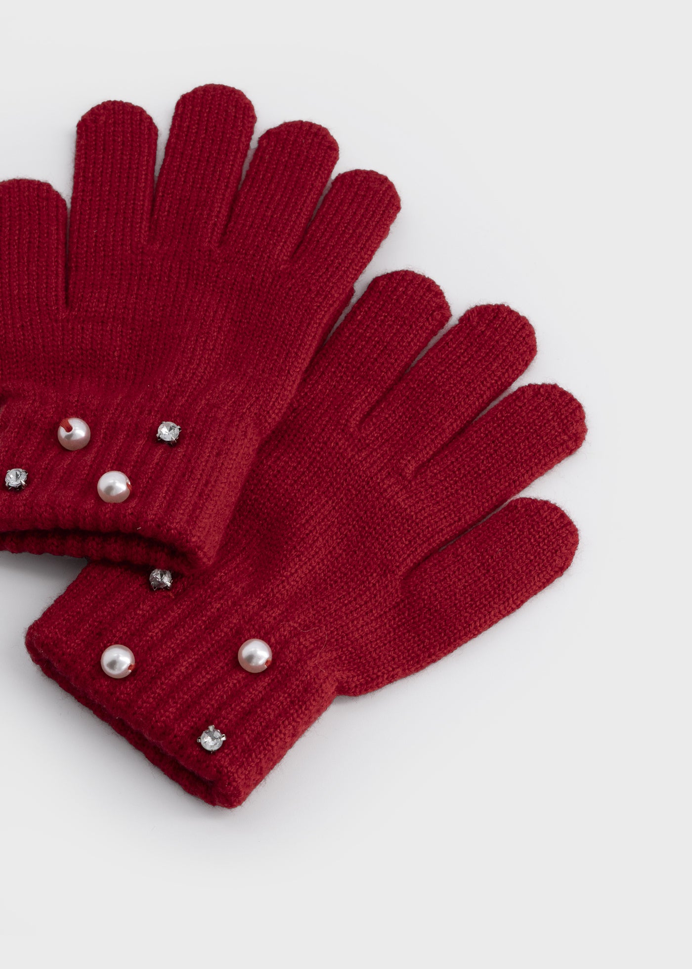 Guantes perlas niña