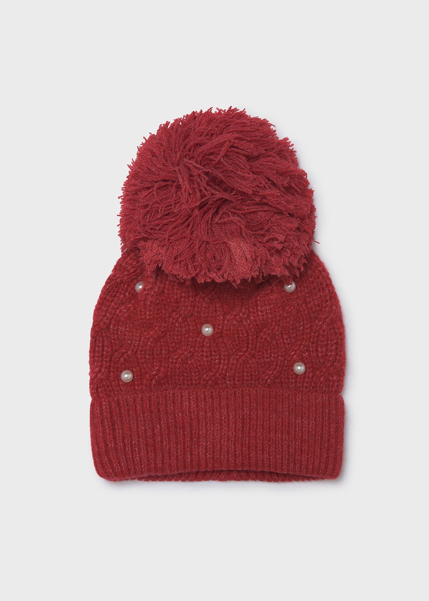 Gorro perlas niña