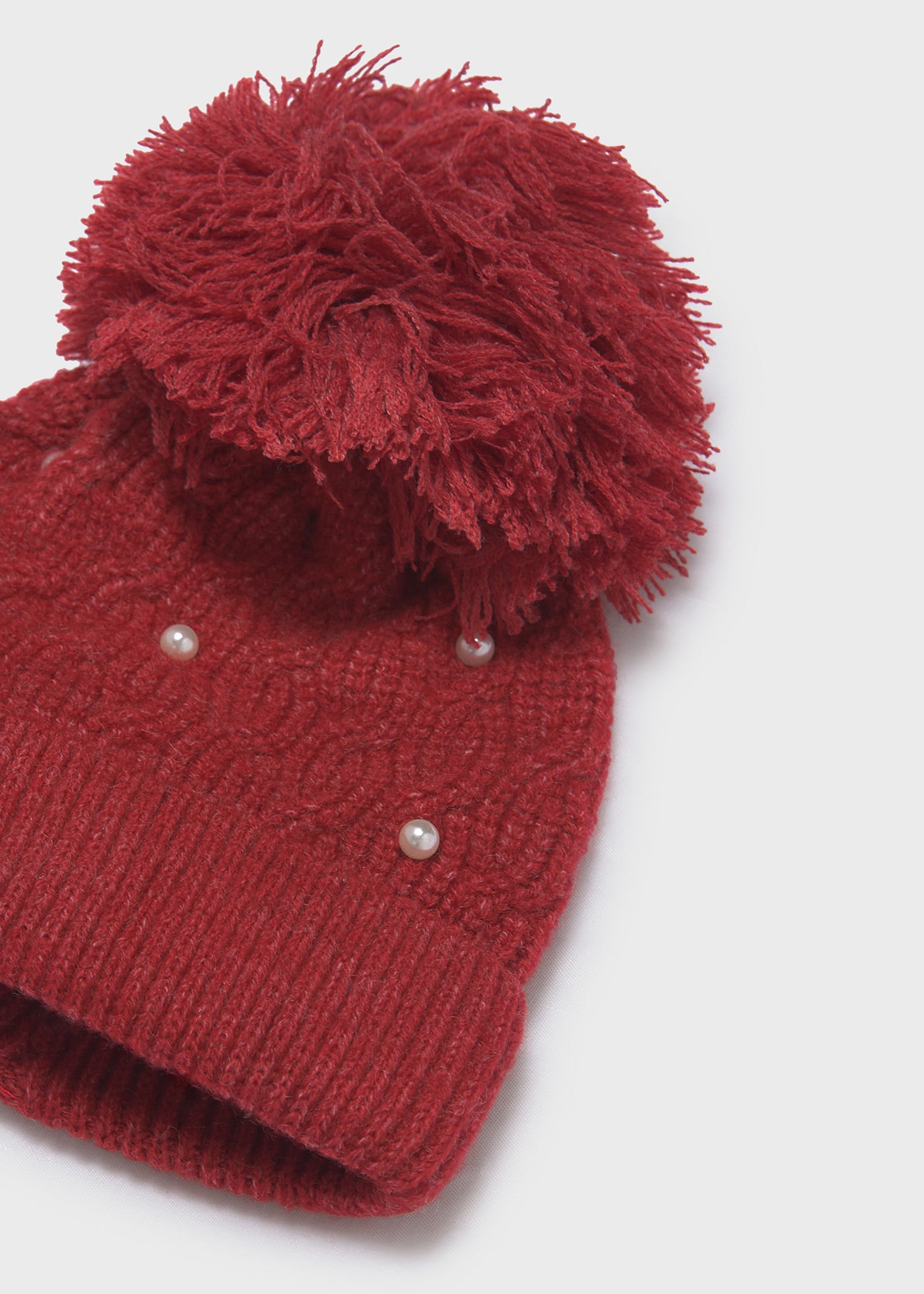 Gorro perlas niña