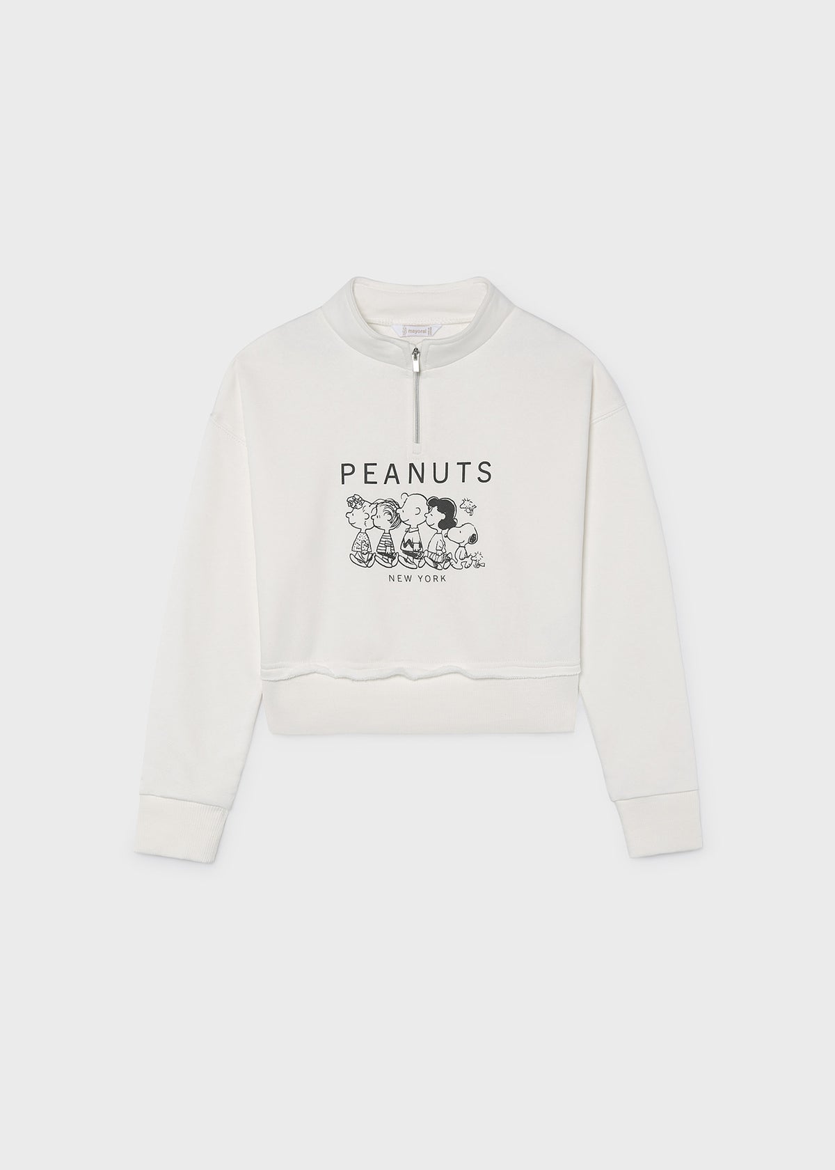 Sudadera crop chica Snoopy Peanuts ®